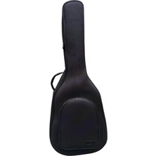 Klasik Gitar Çantası-Kılıfı-Kalın-Gigbag-Siyah-Fitil-Keten-Su GEÇİRMEZ-GTRSİYAH005