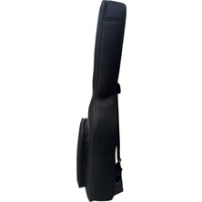 Klasik Gitar Çantası-Kılıfı-Kalın-Gigbag-Siyah-Fitil-Keten-Su GEÇİRMEZ-GTRSİYAH005