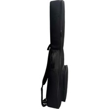 Klasik Gitar Çantası-Kılıfı-Kalın-Gigbag-Siyah-Fitil-Keten-Su GEÇİRMEZ-GTRSİYAH005