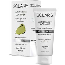 Solaris Kil Maskesi Yağlı ve Lekeli Ciltler İçin 100 ml