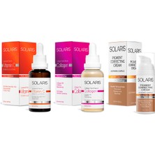 Solaris C Vitamin Cilt Serumu 30 ml ve Cilt Serumu 30 ml ve Cilt Bakım Kremi 50 ml