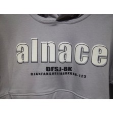 Retro Kids Alnace Baskılı Kapüşonlu Sweatshırt