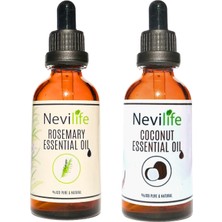 Nevilife 4'lü Bakım Yağları Biberiye, Kabakçekirdeğ, Hindistan Cevizi, Tatlı Badem Yağı 50 ml