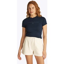 Tommy Hilfiger Tjw Slım Tonal Lınear Tee Ext
