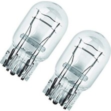 W21/5W T20 Dipsiz Ampul 12V 21/5W (2 Adet)