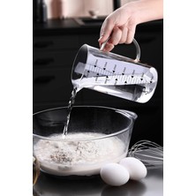 Direk Ateşe Dayanıklı French Press-Filtre Kahve Bardağı-Ölçü KABI-700 ml