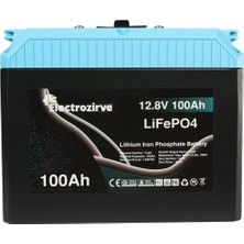Tsm ELC-ITC-BOX Electrozirve 12.8V 100Ah Lityum (LiFePO4) Batarya