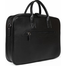 Deridense Macbook Organizer Laptop Evrak Çantası 13" & 14" Inç Siyah Kroko
