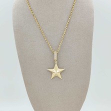 By Burak Gold Yıldız Kolye Ucu – KLU0562