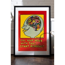 Taranist Keith Haring Kağıt Poster 33X48 cm
