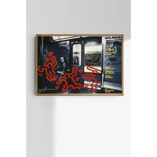 Taranist Kağıt Poster Keith Haring