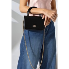 Moda Lime Kadın Mini Kutu El Çanta Suni Derili Yandan Çapraz Askılı ve Kulplu Modern Şık Kadın Çantaları