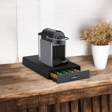 Lidl-Jumbo Nespresso Kapsül Kahve Standı Çekmeceli 50 Kapsül Kapasiteli Nespresso Jacobs Uyumlu