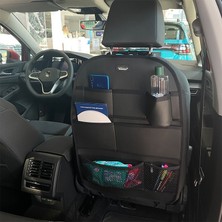 
kia Venga Deri Koltuk Arkası Düzenleyici Koruyucu Siyah 2 Adet Fs