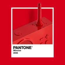 Lexon x Pantone Tykho 3 Bluetooth Hoparlör ve Radyo Kırmızı