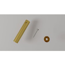 Gold Askı Aparatı ( Dübel Vida + Arka Ahşap Parça)