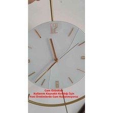 MetaQuartz Aksesuar(Büyük Boy - 50*75 cm)Blackfred (Pilli LED ) (Ortaboy) Iskandinav (Quartz Mekanizmali) - Metal Duvar Saati