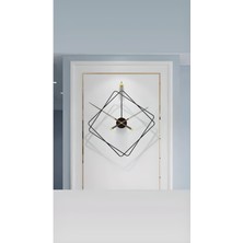 Ferrero Clock Metal Duvar Saati, Modern Dekoratif Metal Duvar Saati