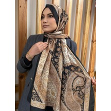 Hanzade Eşarp Etnik Desen Soft Şal
