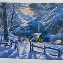 5d Yapışan Boncuk Goblen Mozaik Tablo Pano 40 x 50 cm 76249