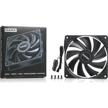 Dark 120mm 36 CFM 1200 RPM Siyah Kasa Fanı  (DKCCF123R)