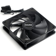 Dark 120mm 36 CFM 1200 RPM Siyah Kasa Fanı  (DKCCF123R)