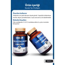 Nondo Tip 2 Kolajen 30 Kapsül ( Msm Akgünlük Ekstresi Type 2 Collagen )