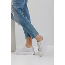 Eformoda Beyaz Kadın Sneaker 0156