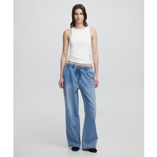 İpekyol Elastik Bel Denim Pantolon Is1250003128629