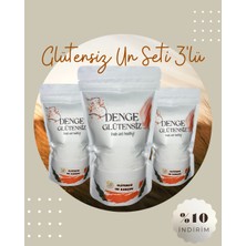 Denge Glutensiz Un Karışımı 3'lü Set