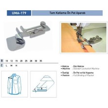 Ofis Turka Tek Katlama Ön Pat Aparatı 8mm/ UMA-179