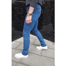 Datron Denim Erkek Slim Fit Likralı Denim Pantolon (503)