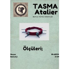Tasma Atalier Büyük  Boy Dikenli Köpek Tasması