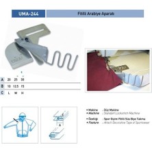 Ofis Turka Düz Makine Ikiye Katlama Apara 25X25 / UMA-244