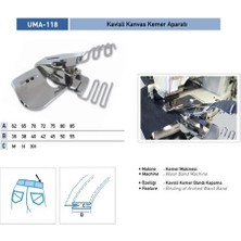 Ofis Turka Kavisli Kemer Aparatı 60X35 Xh / UMA-118