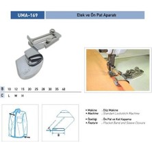 Ofis Turka Etek ve Ön Pat Apara 4mm / UMA-169