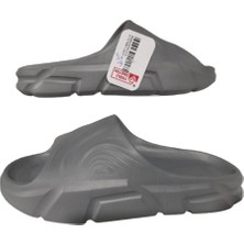 Gezer Erkek Gri Noktalı Önü Açık Banyo Bahçe Terliği