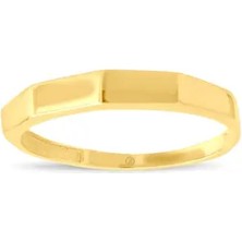 Safir Kuyumculuk Altın Geometrik Küpe