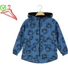 Erkek Çocuk Mont Kapüşonlu Kürklü