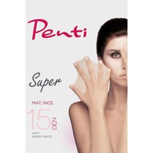 Penti Super Maxı Büyük Beden Ten Rengi Külotlu Çorap Plus Size Skin Color Pantyhose