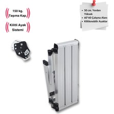Endokon 60-60-50  cm Katlanır Alüminyum Iş Platformu