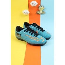 Moda Lime Profesyonel Çim-Halı Saha Kauçuk Taban Uniseks Futbol Ayakkabısı Halısaha Ayakkabı Futbol Ayakkabısı