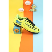 Moda Lime Profesyonel Çim-Halı Saha Kauçuk Taban Uniseks Futbol Ayakkabısı Halısaha Ayakkabı Futbol Ayakkabısı