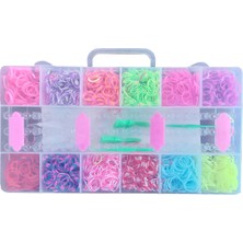 2000+ Parça Lastik Toka Bileklik Kolye Yapım Seti