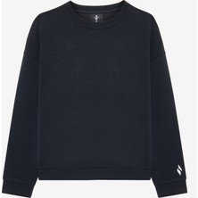 Skechers W Lounge Loose Crew Neck Sweatshirt Kadın Siyah Sweatshirt S2510052-001