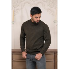 Woolen World Balıkçı Yaka Kalın Yünlü Erkek Triko Kazak