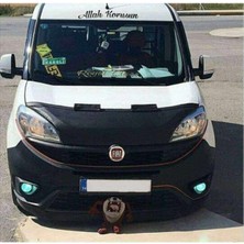 Fiat Doblo 4 2016 Suni Deri Lüx Kaput Koruyucu Maske