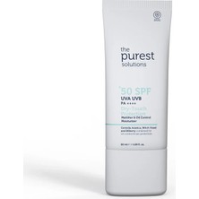 The Purest Solutions Yağlı Ciltler Için Mat Bitişli Güneş Kremi 50+ Spf 50 ml