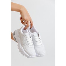 Eformoda Beyaz Kadın Sneaker 0159