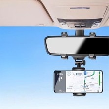 Buffer® Araç Içi Dikiz Aynaya Takılan Telefon Tutucu Otomobil Içi Telefon Tutma Aparatı